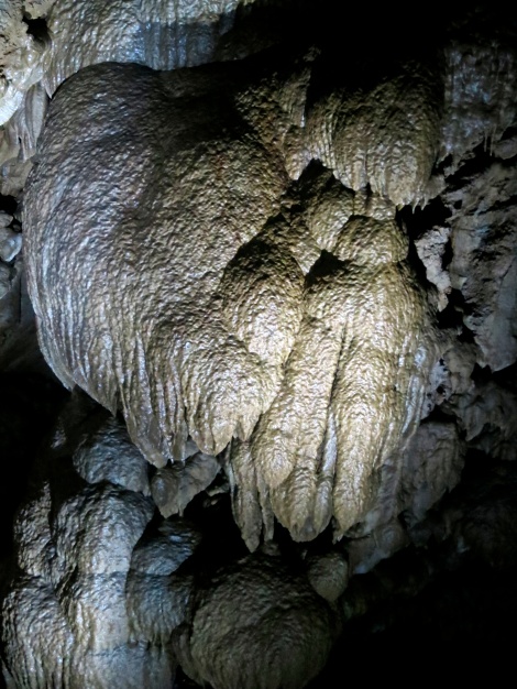 Unusual stone structure in Oregon Caves National Monument.
