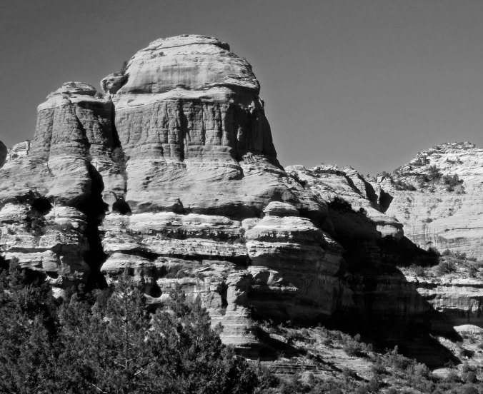 Boynton Canyon rock formation in Sedona, Arizona. Photo by Curtis Mekemson.