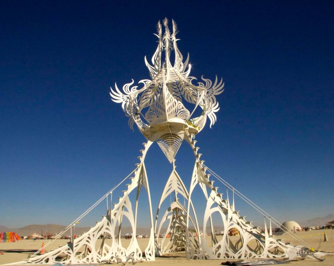 Burning Man Fantasy sculpture
