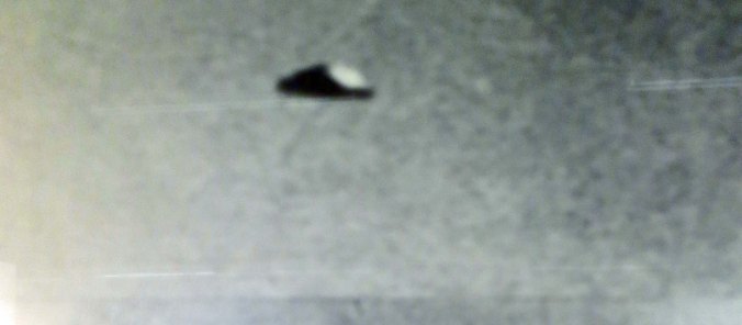 My flying saucer looked a lot like this, except it was clearer.