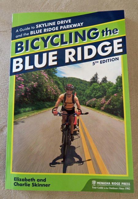 This information packed book by Elizabeth and Charlie Skinner is the type of information you can find today on cycling the Parkway.