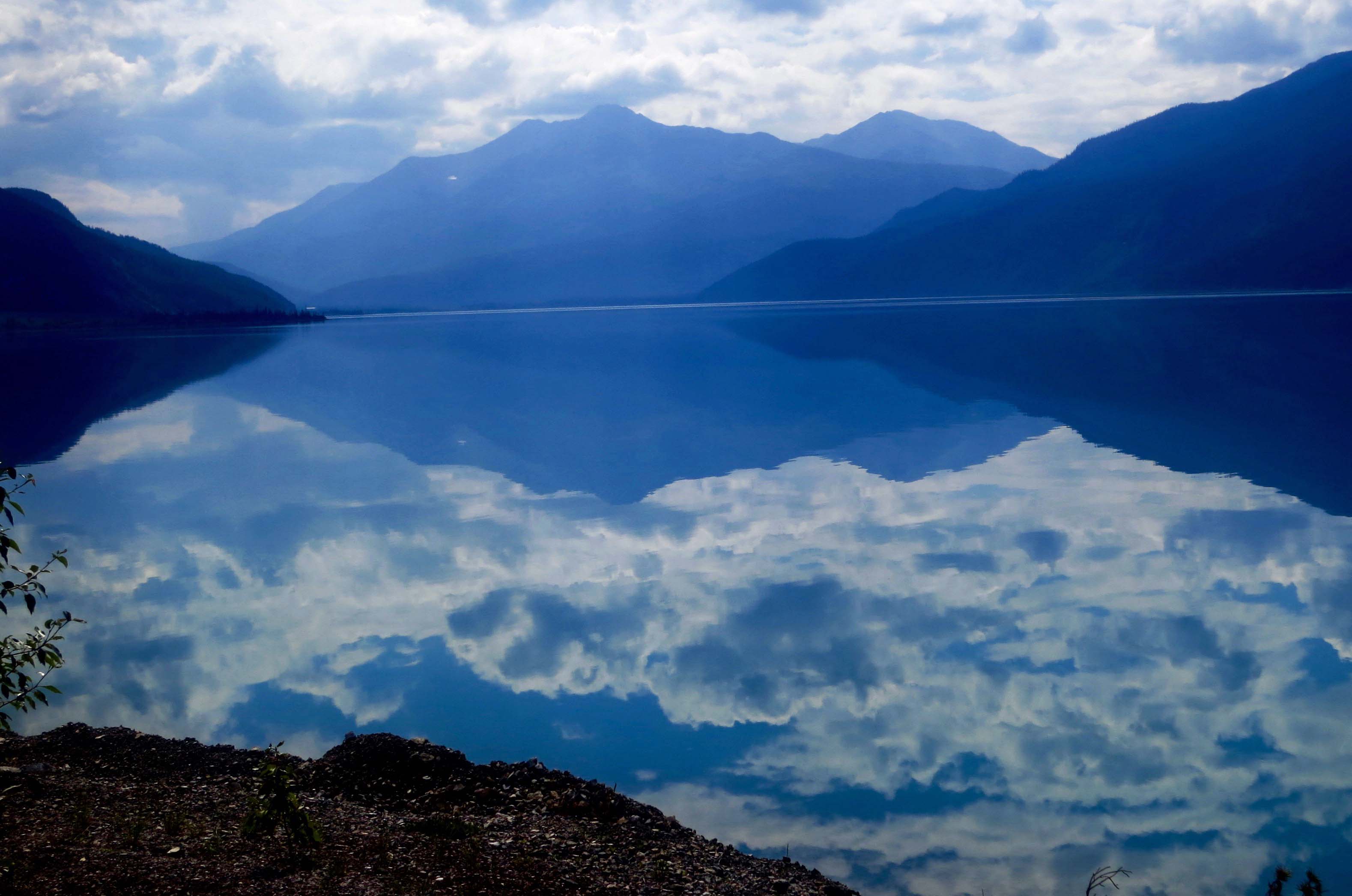 Muncho Lake in British Columbia